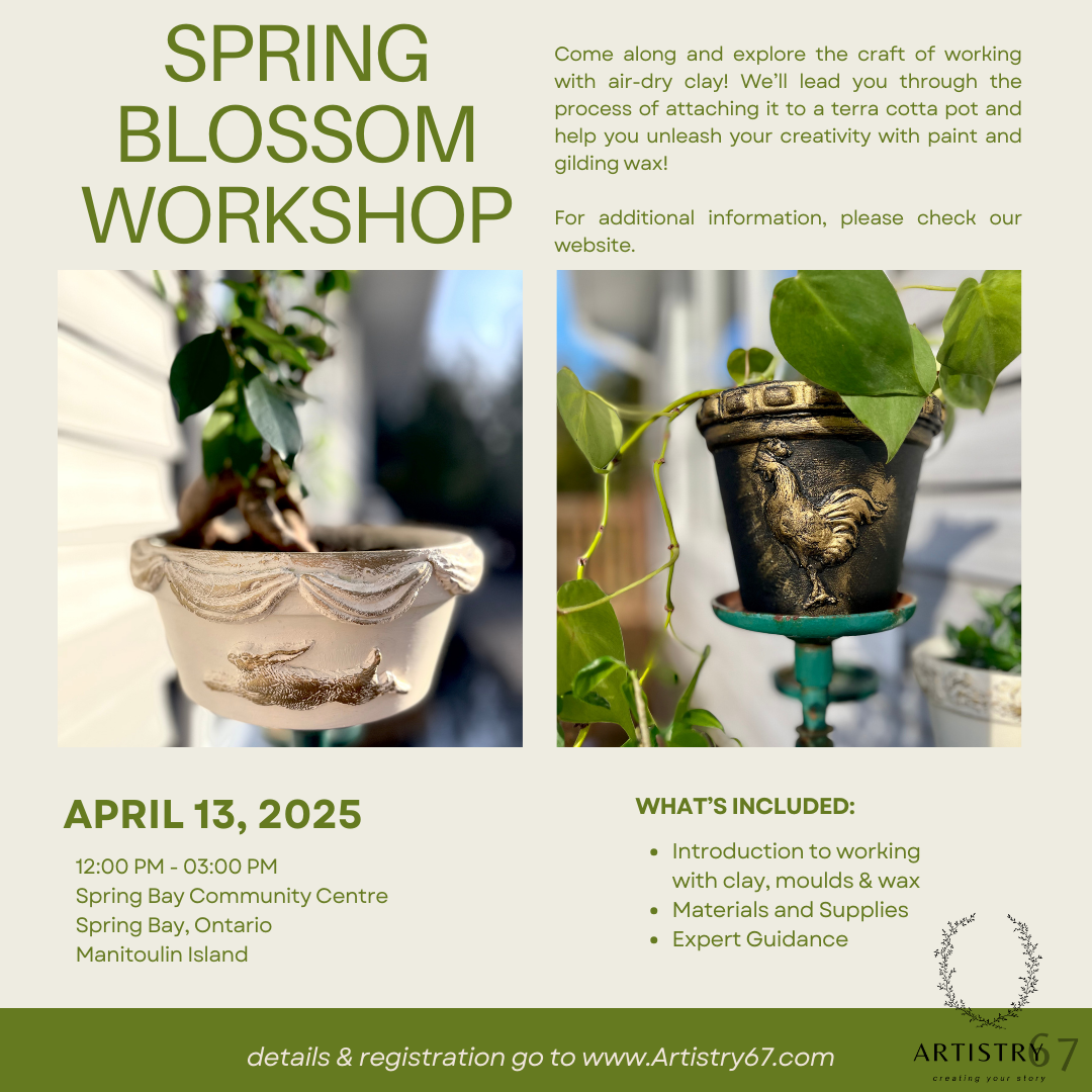 Spring Blossom Workshop - April 13 - Spring Bay