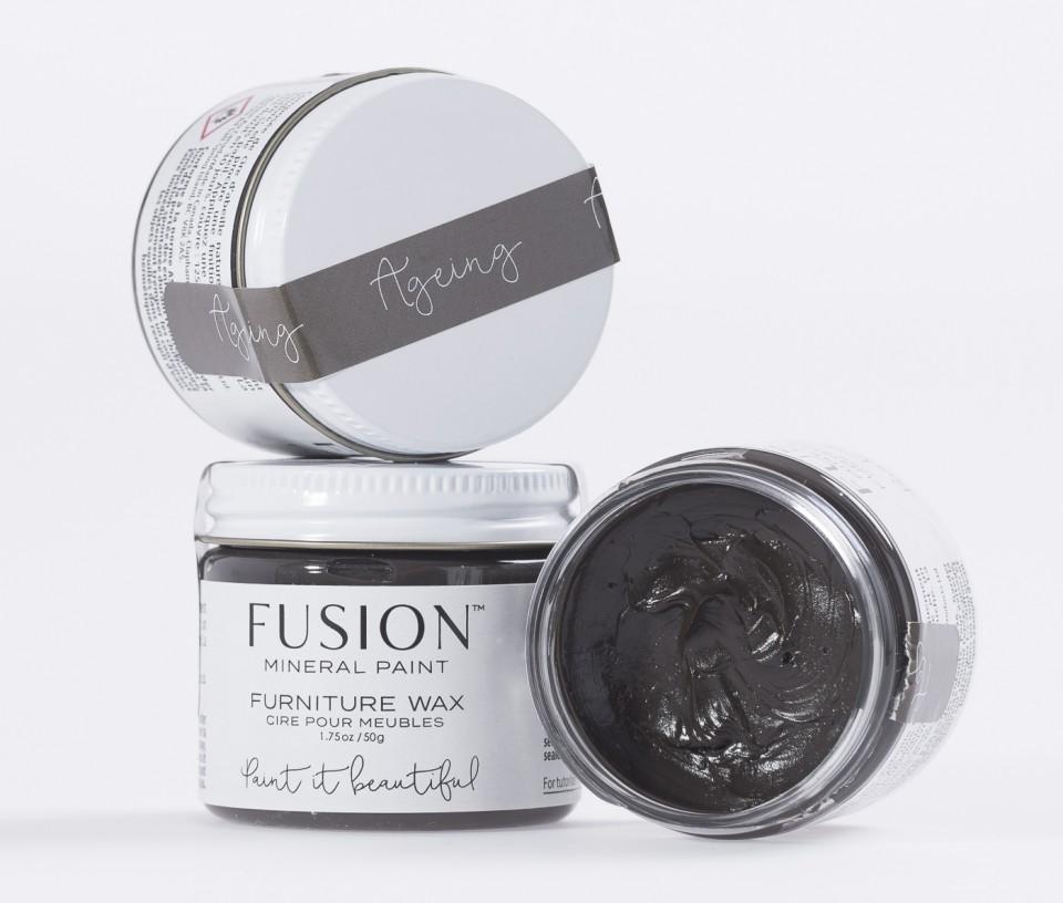 Mineral Paint Wax Aging