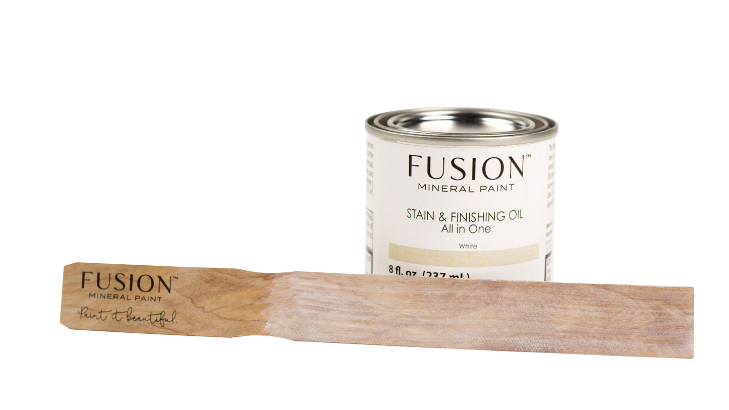 Stain & Finishing Oil - White