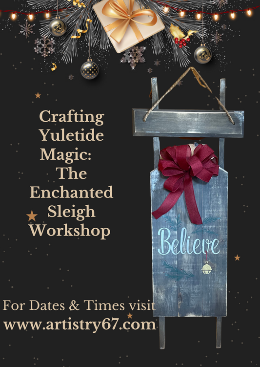 Enchanted Sleigh Workshop - Sudbury- December 9, 2023