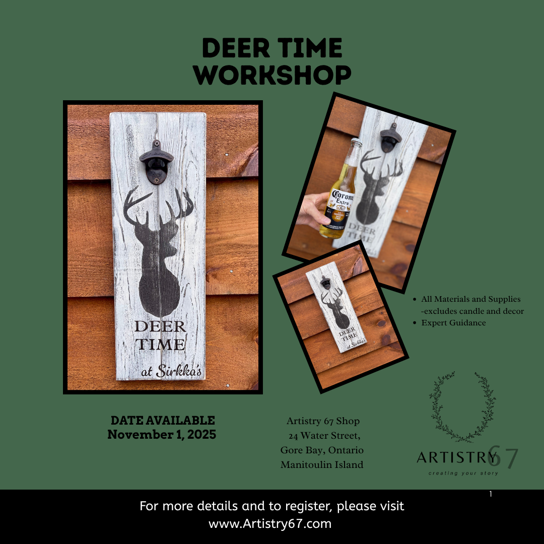 Deer Time Workshop - November 1, 2025 - 1:30 -3:00 pm