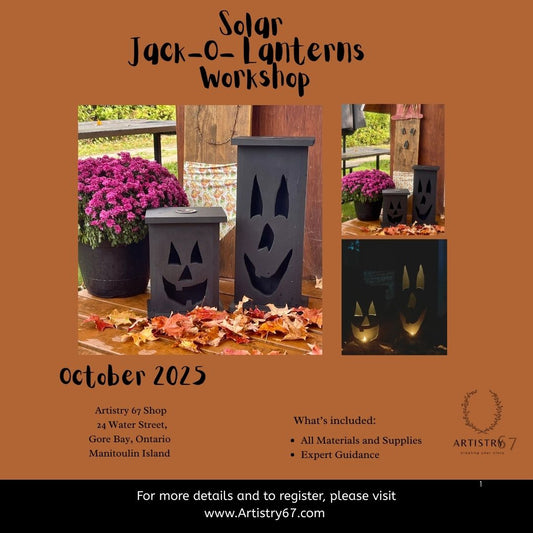 Solar Jack O Lanterns - October 10, 2025